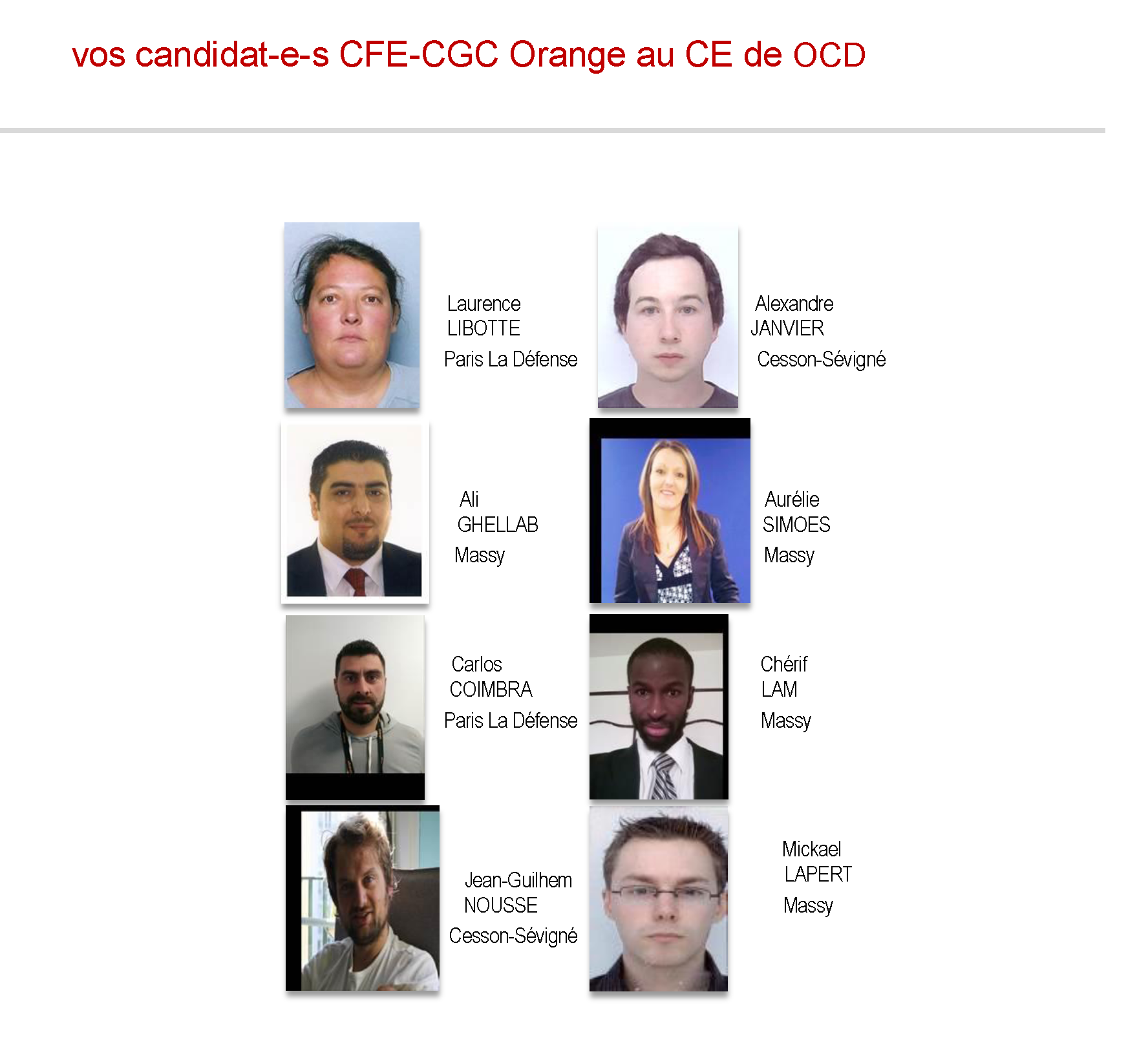 pf ocd ce cfe cgc orange trombi