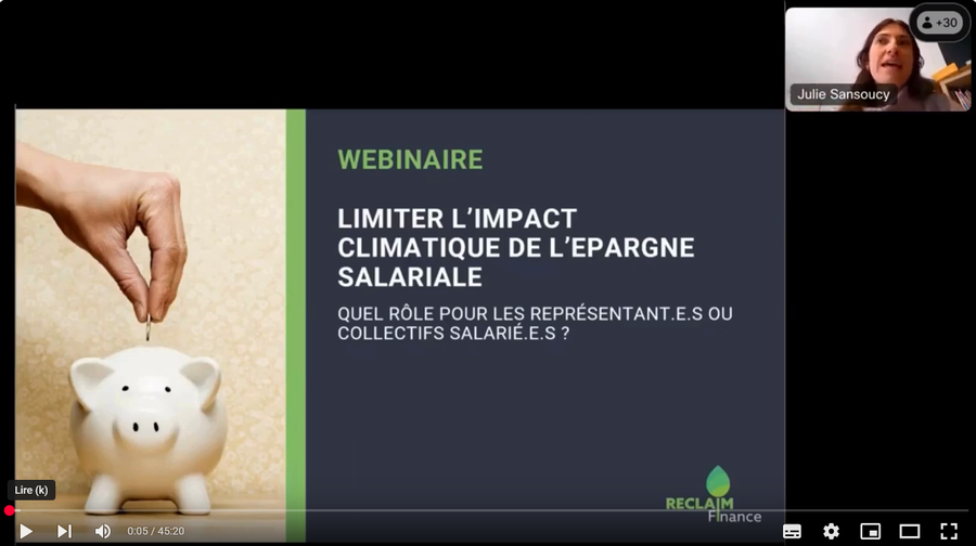 limiter limpact climatique de lepargne salariale